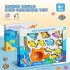 TL66350 Underwater World Magnetic Fishing Net Set: Children's water Play, Intelligence, Early Education and House Play Toys Item Picture